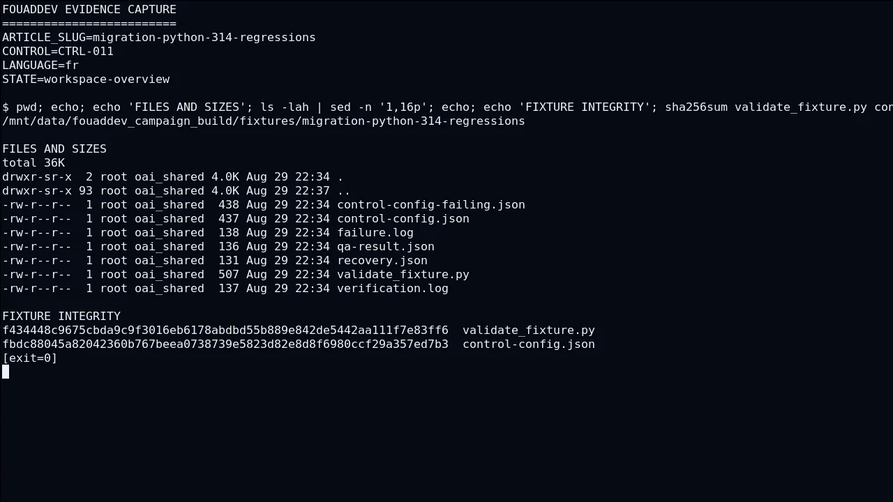 Migrer vers Python 3.14 sans transformer la mise à niveau en chasse aux régressions