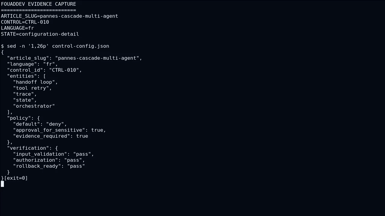 État technique de tool retry pour Pannes en cascade dans un système multi-agent : les détecter avant la production
